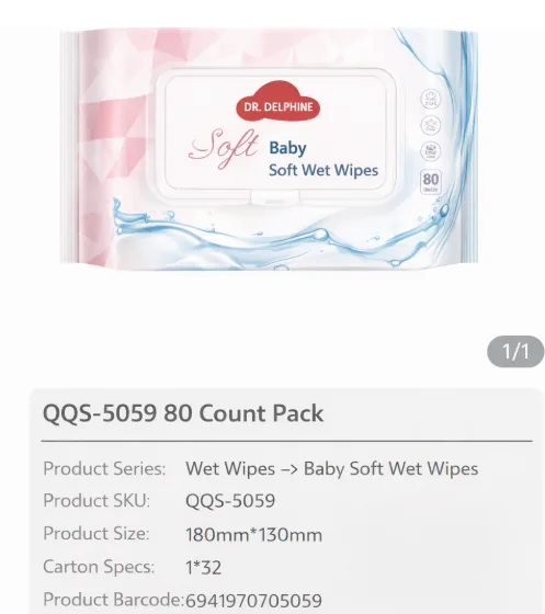 Qinqin Jiaren Baby Wipes 02